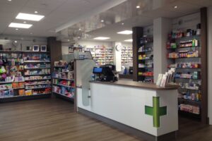 St Athan Pharmacy Counter